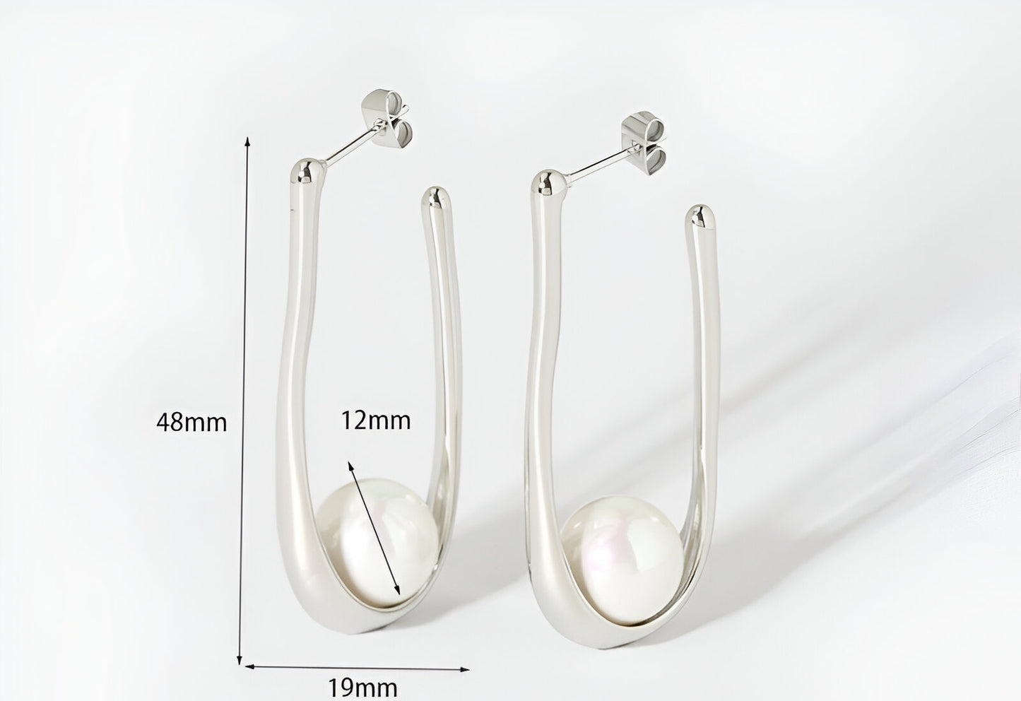 Perle della Notte in Acciaio Placcato Oro e Argento