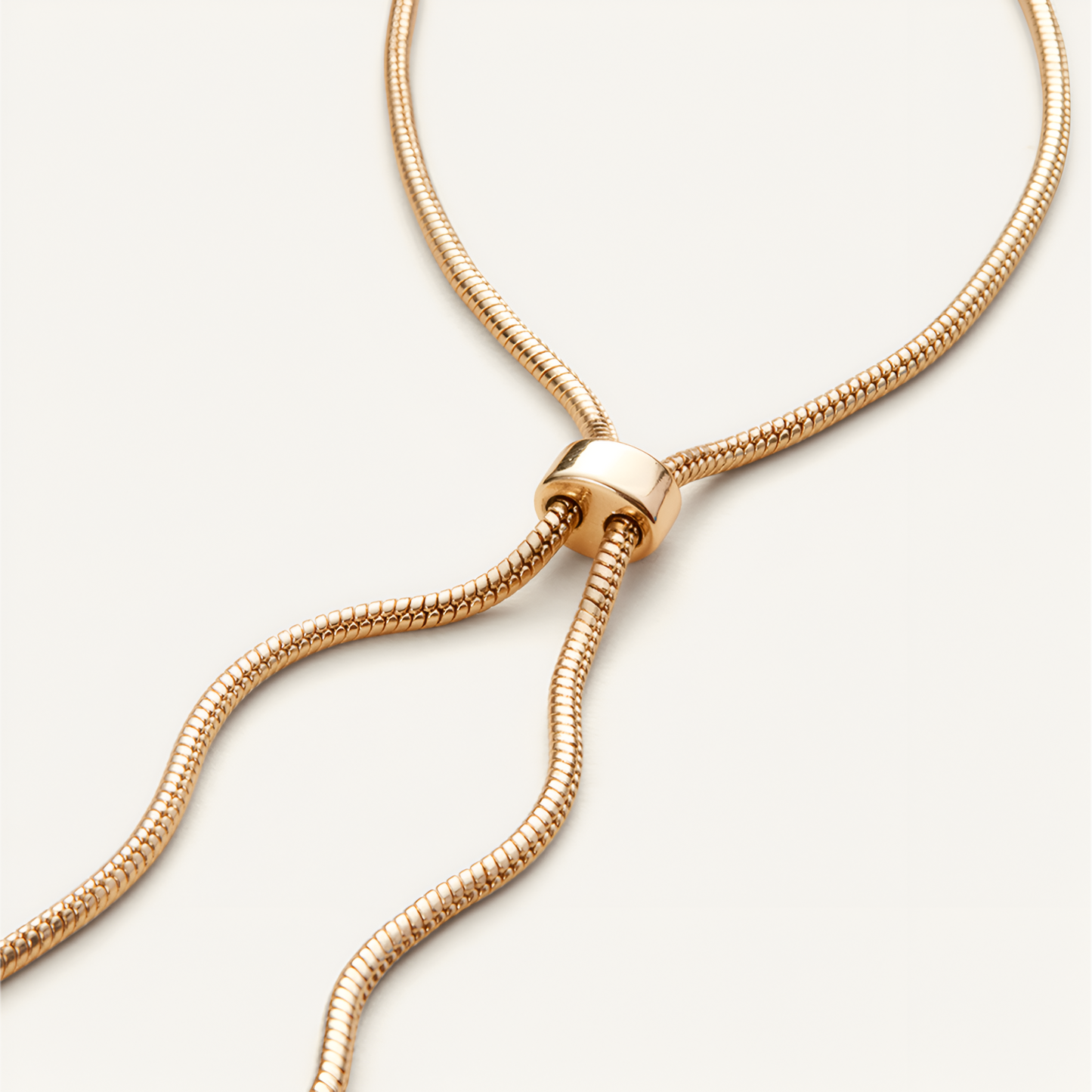 Girocollo onde Placcato Oro