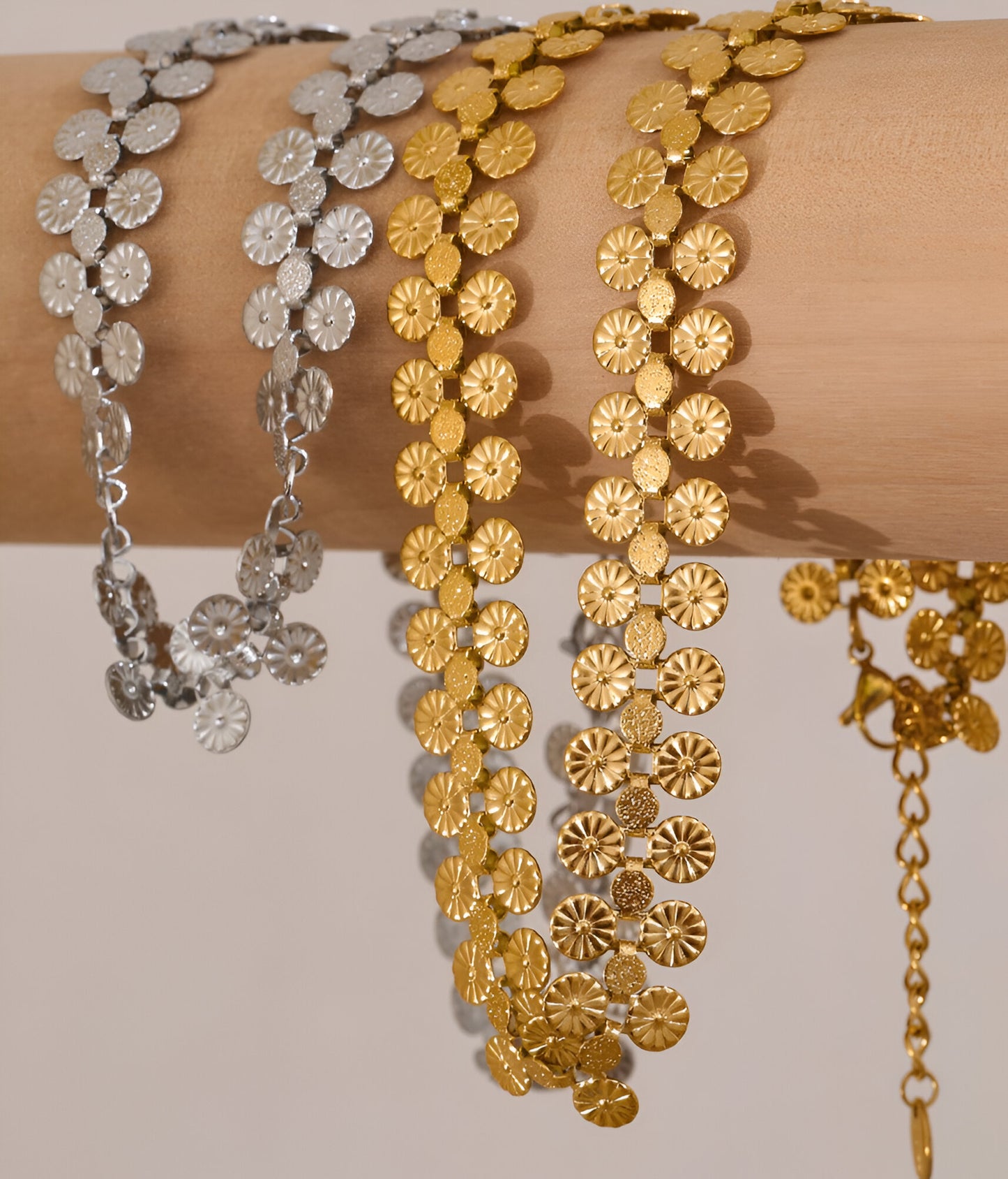 Collana Aura Floreale Oro