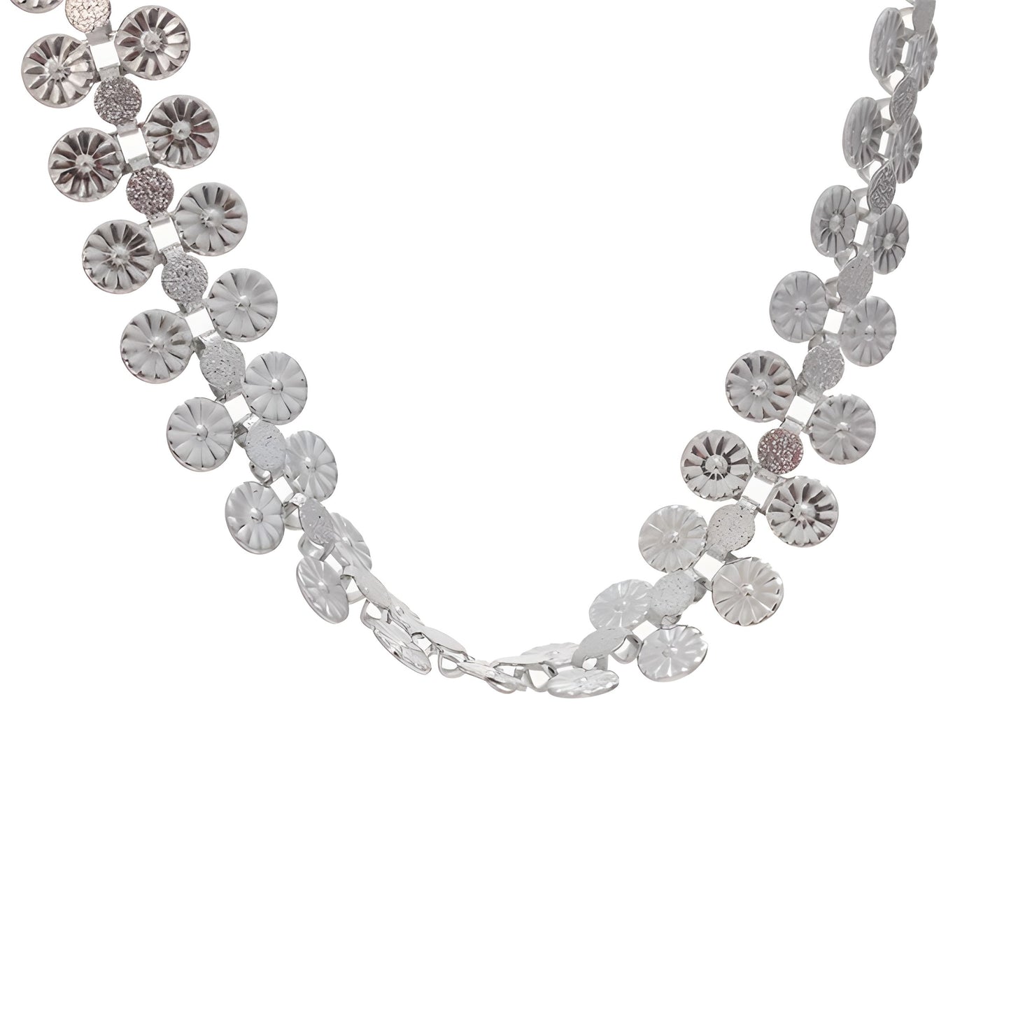 Collana Aura Floreale Argento